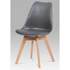 Jedálenská stolička SKY92 - tmavo sivá